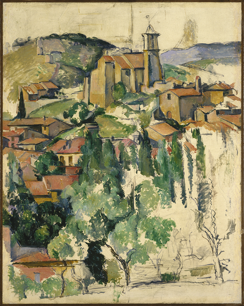 Paul Cezanne The Village of Gardanne